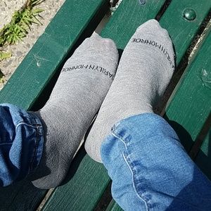 Women's Gray Marilyn Monroe Socks